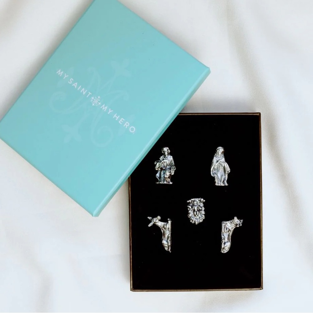 My Saint My Hero Nativity Set NEW